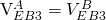 $V_{EB3}^A=V_{EB3}^B$